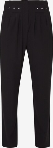 Liu Jo - regular Pantalón plisado en negro: frente