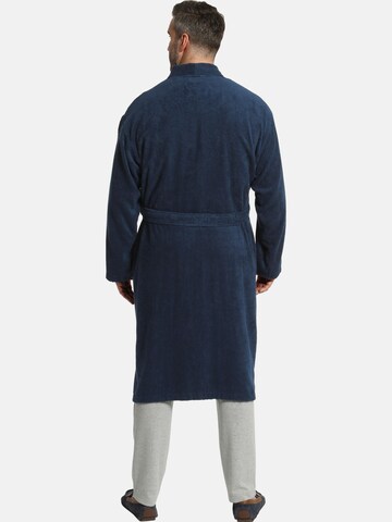 Charles Colby Long Bathrobe in Blue