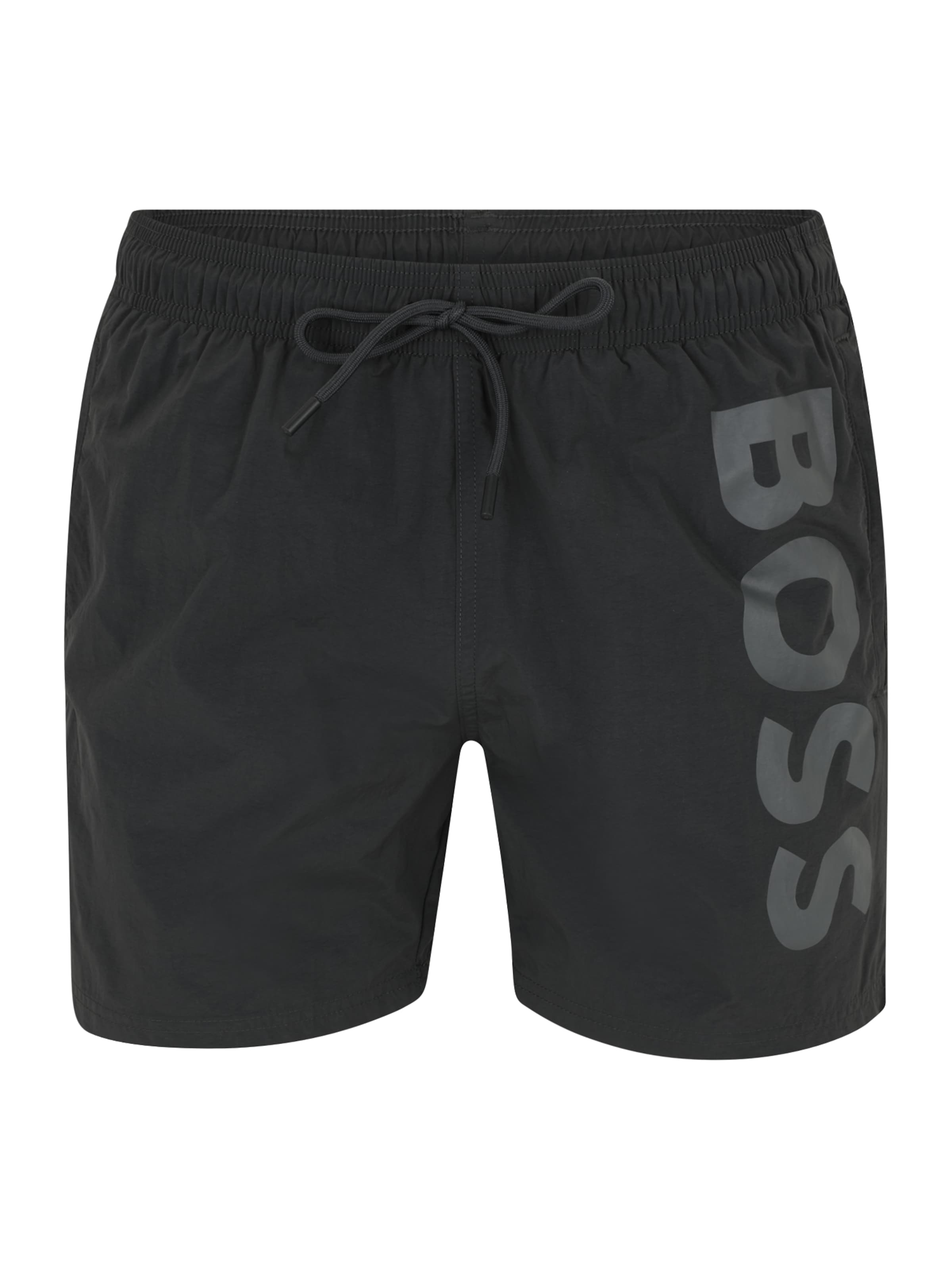 BOSS Плавательные шорты 'Octopus' в Серый: спереди