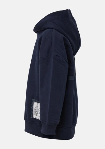 s.Oliver Sweatshirt in Blauw: zijkant