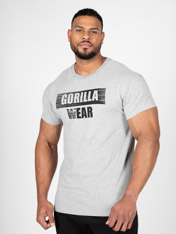 Gorilla Wear Functioneel shirt 'Murray' in Grijs: voorkant
