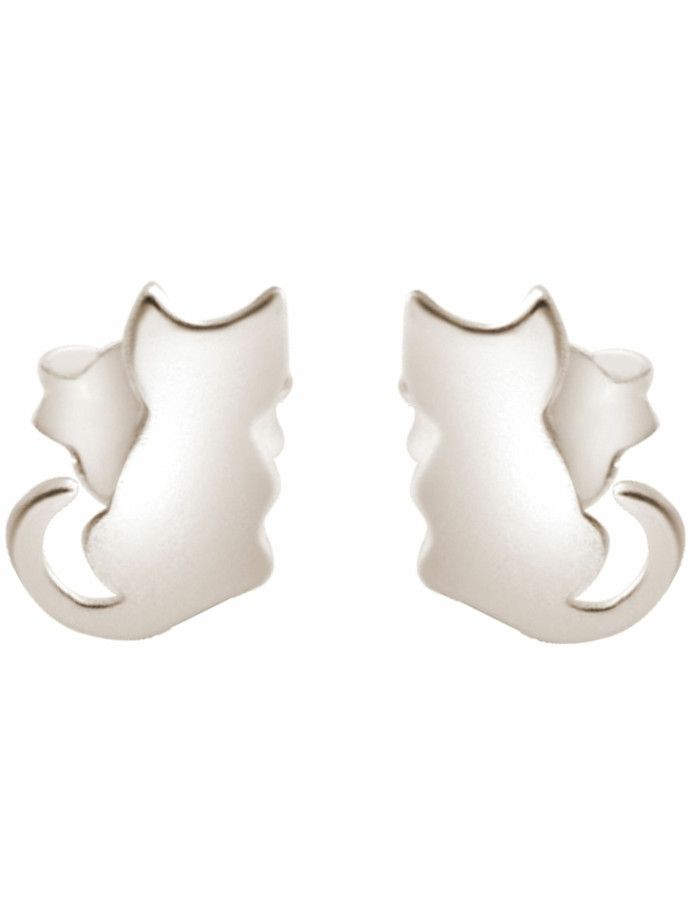 Gemshine Ohrringe in Silber: Vorderseite