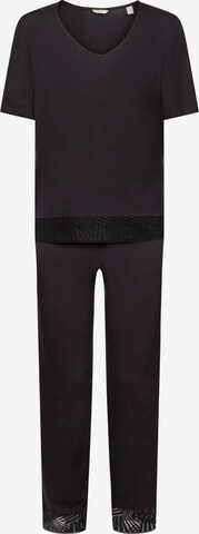 ESPRIT Pyjama in Schwarz: predná strana