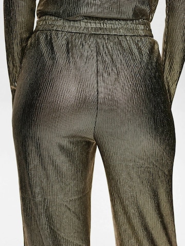 Regular Pantalon ' NUSIMMA PANTS ' NÜMPH en or