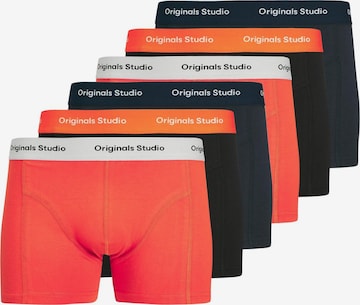 JACK & JONES Boxershorts 'Vesterbro Solid' in Oranje: voorkant