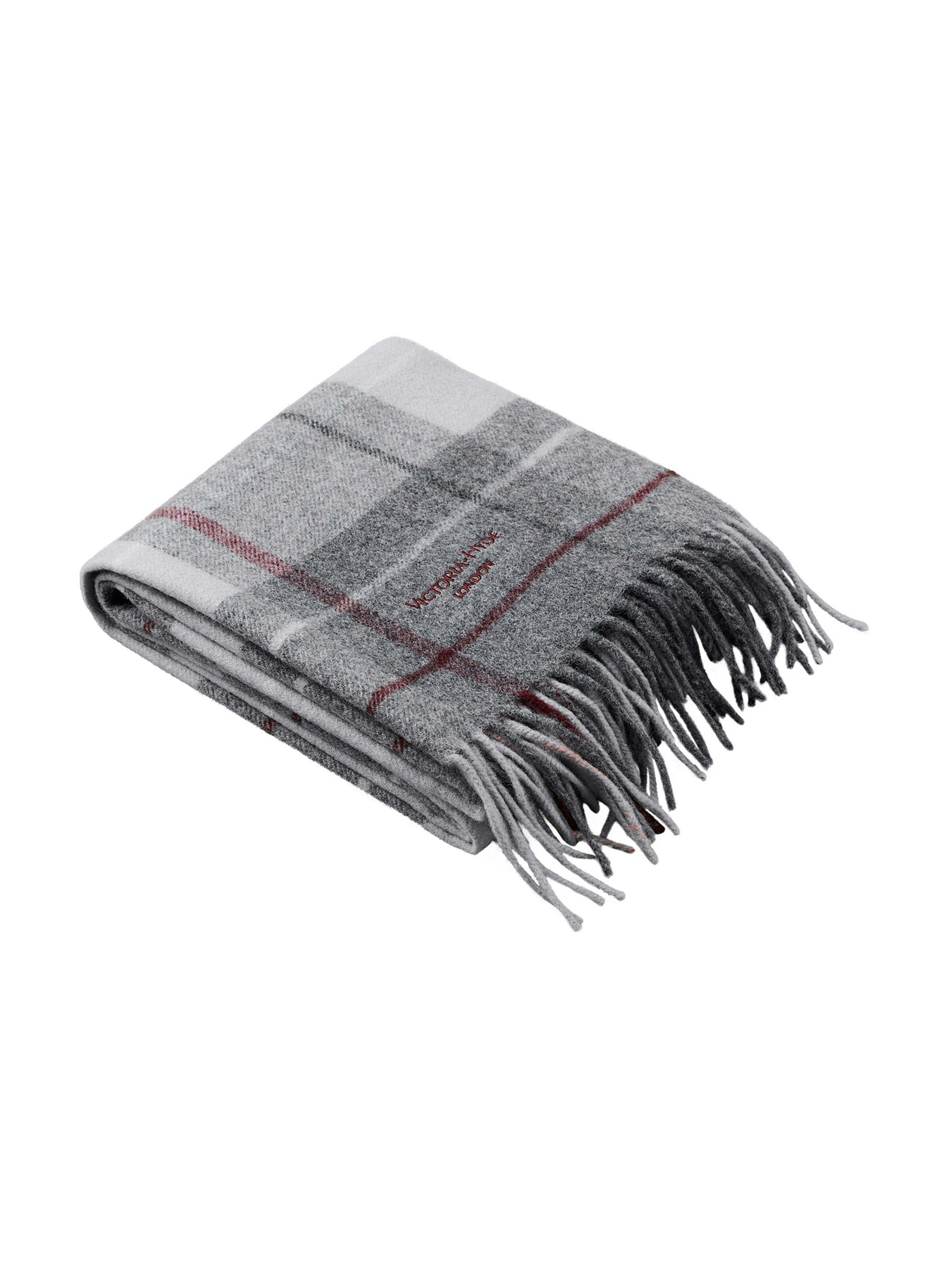 Écharpe ' Sylvia ' Victoria Hyde en gris