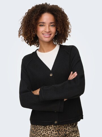 ONLY Knit cardigan 'ONLHAZEL' in Black: front