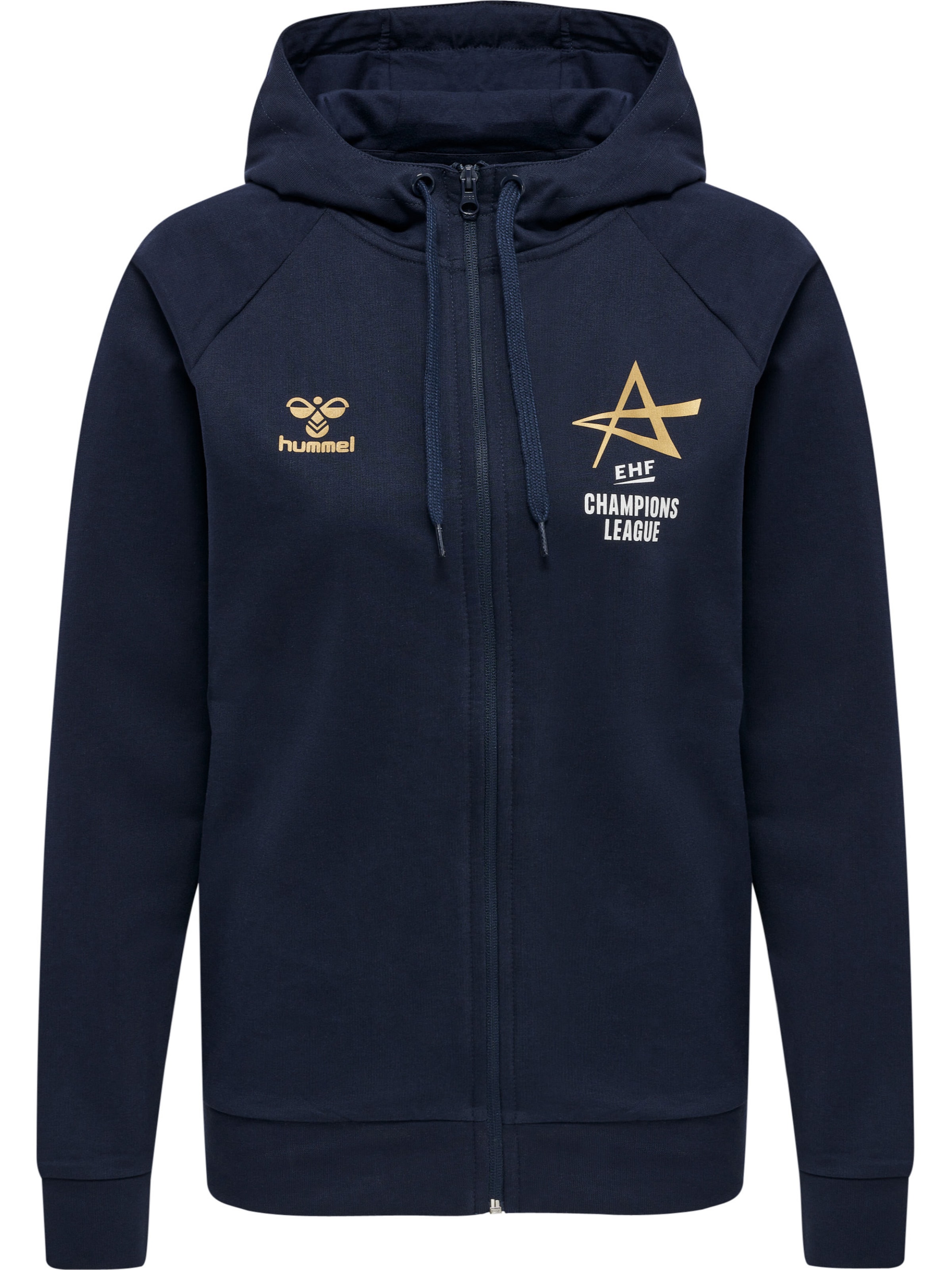 Hummel Sweatjacke 'Final 4' in Blau: Vorderseite