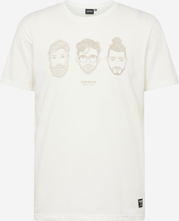 T-Shirt fonctionnel 'AKERA' ICEPEAK en blanc : devant