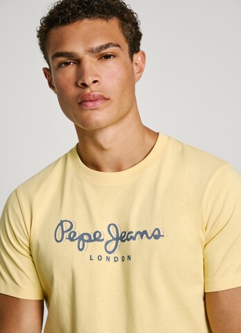 Pepe Jeans Shirt 'Abel' in Yellow