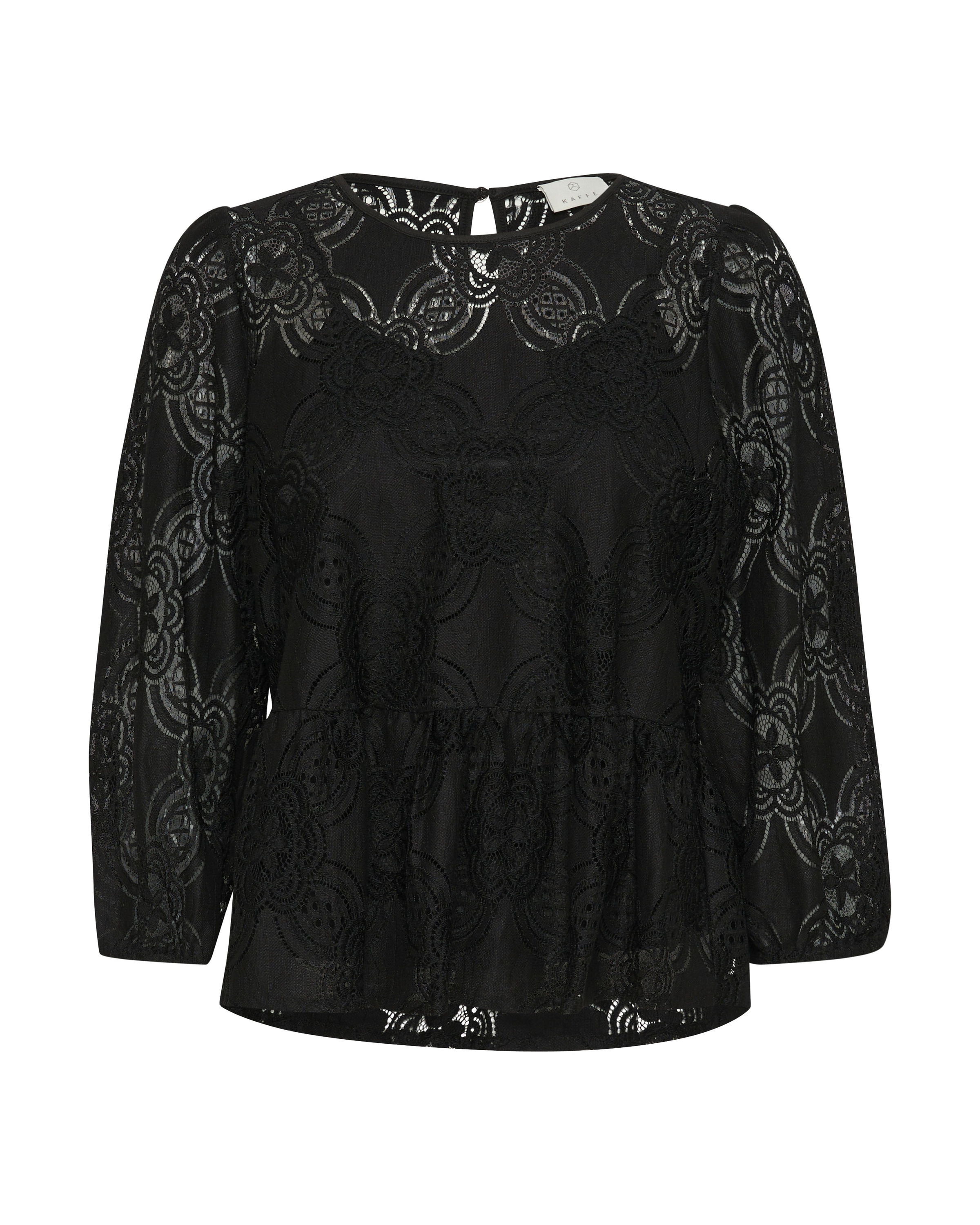 Kaffe Blouse 'Paula' in Black: front