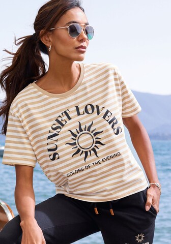 H.I.S Shirt in Beige