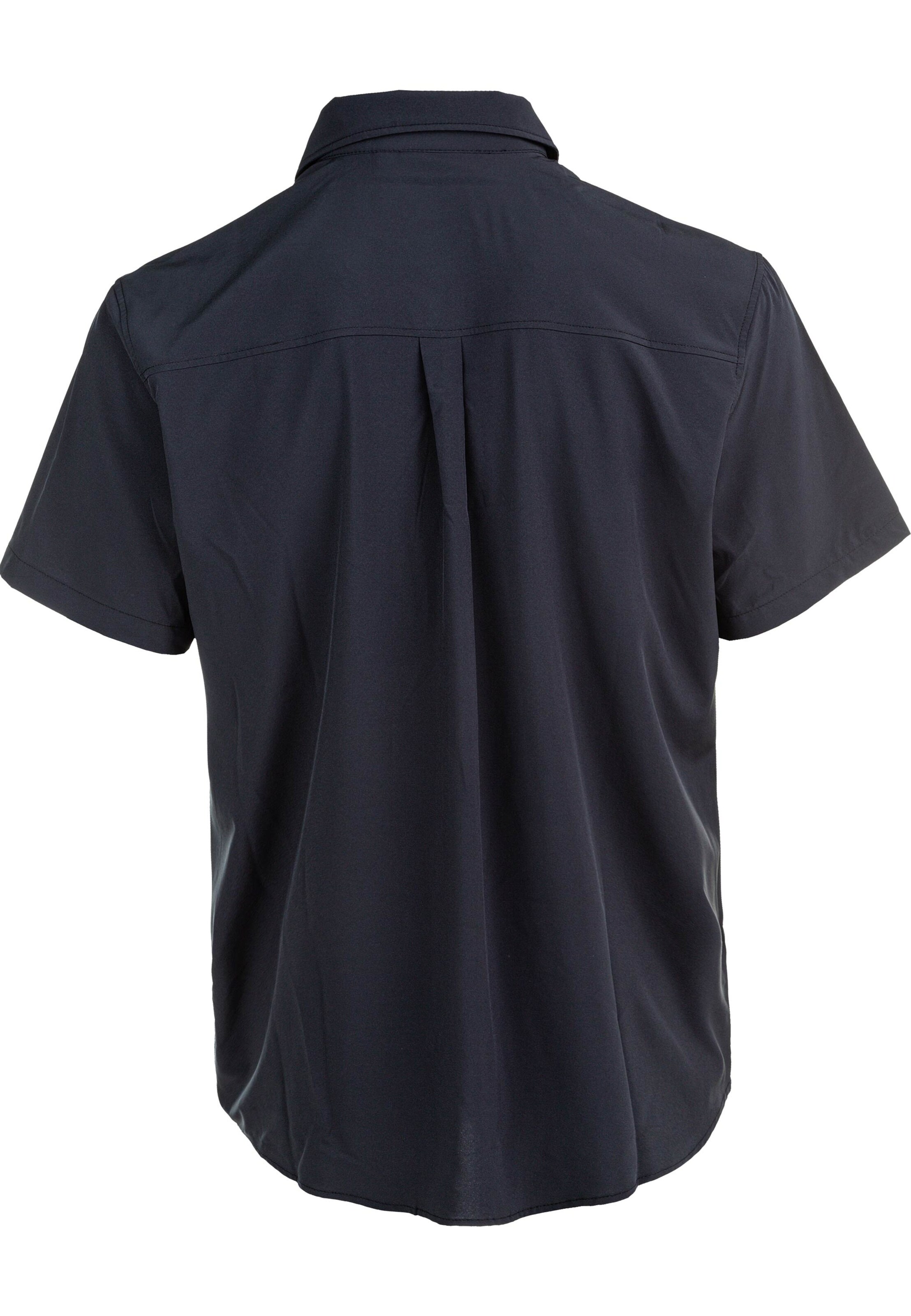 Whistler Regular fit Athletic Button Up Shirt 'Jeromy' in Black