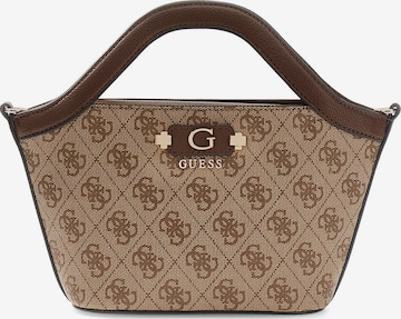 GUESS Handtasche in Braun: Vorderseite
