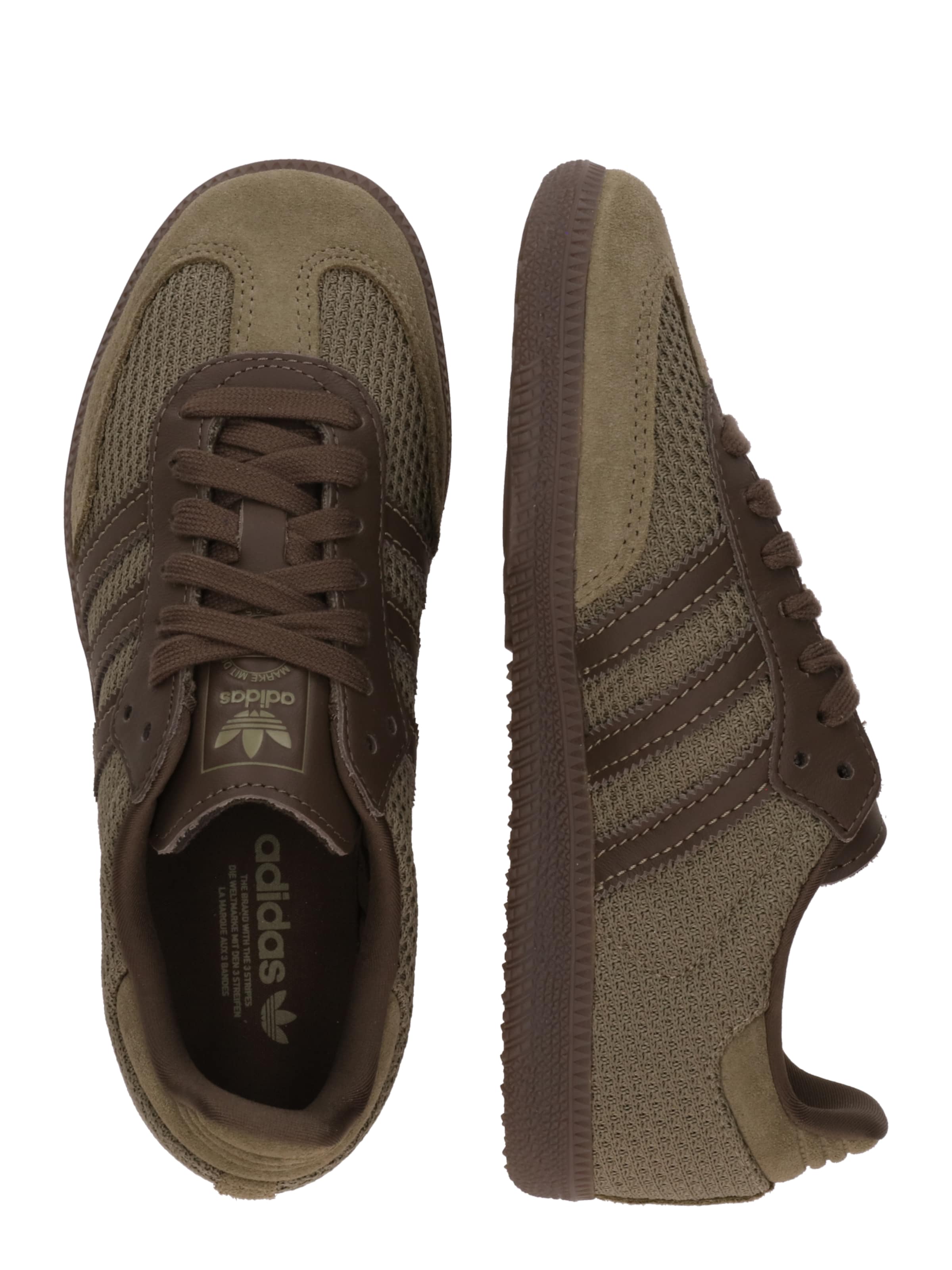 ADIDAS ORIGINALS Низкие кроссовки 'Samba' в Зеленый