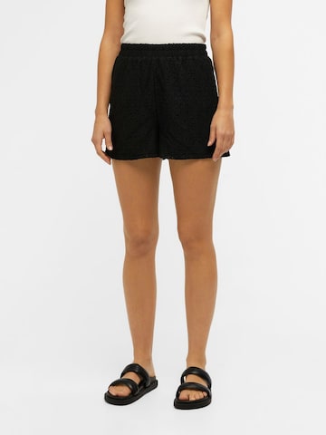 OBJECT Regular Shorts 'Feodora' in Schwarz: predná strana