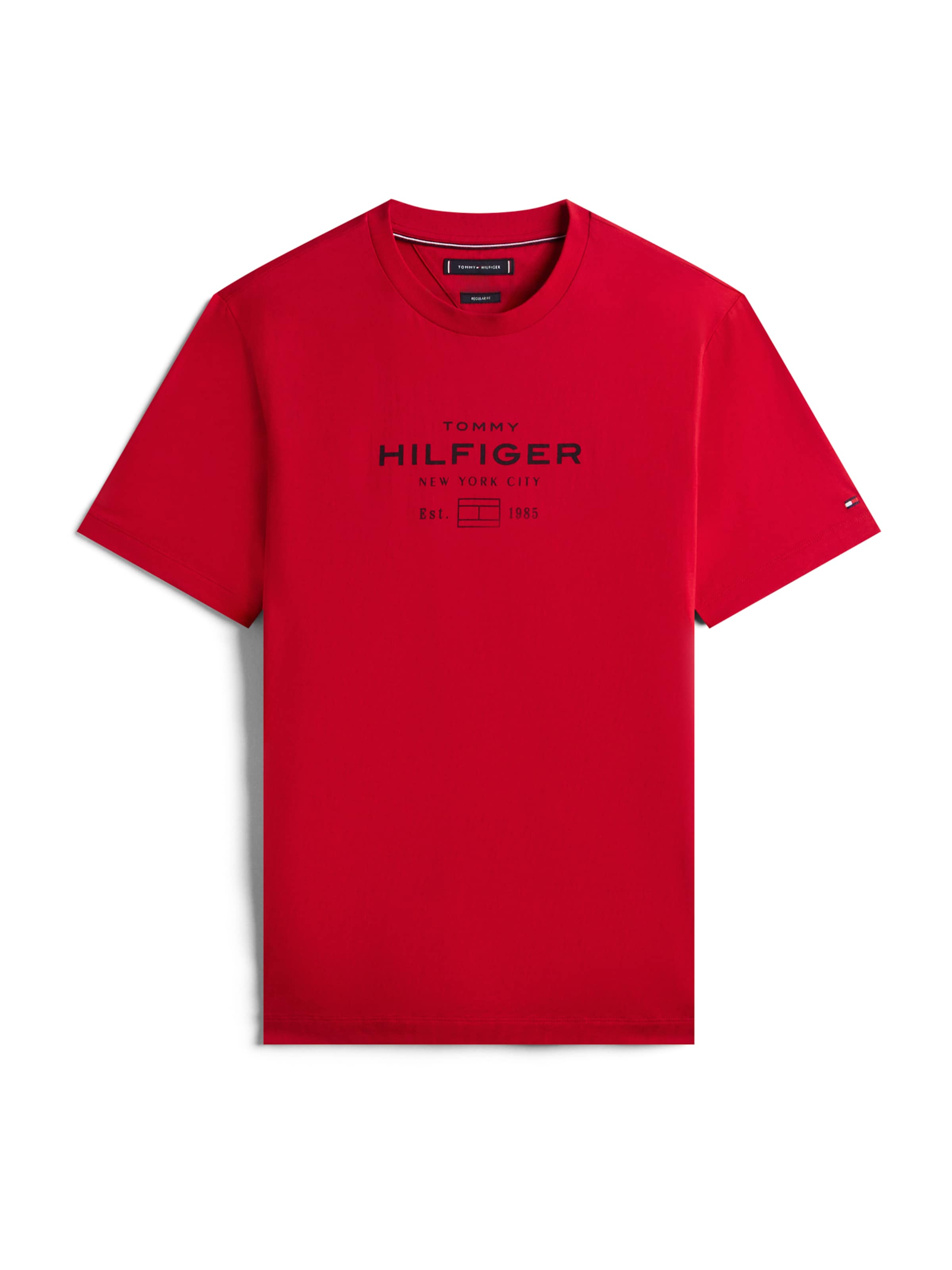 TOMMY HILFIGER Футболка в Красный: спереди