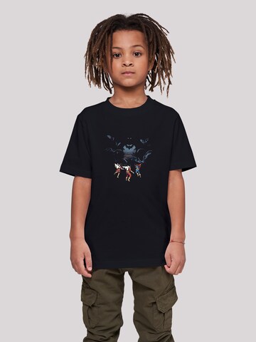 T-Shirt 'DC Comics Batman Shadow Bats' F4NT4STIC en noir : devant