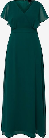 Ulla Popken Evening Dress in Green: front