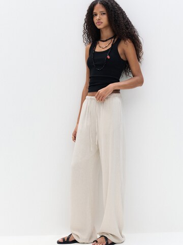 Pull&Bear Loose fit Pants in Beige