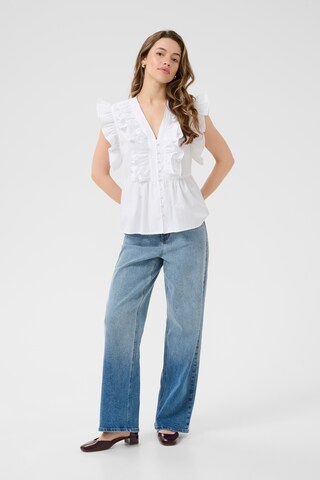 Kaffe Blouse 'KAGerid' in Wit