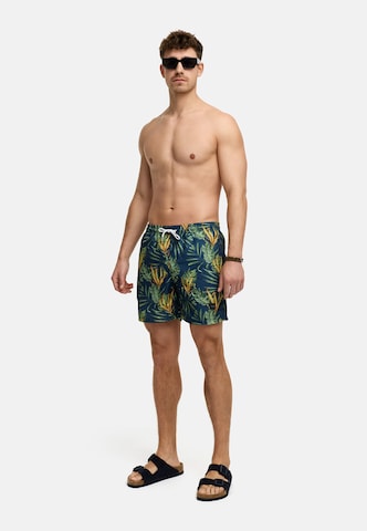 Shorts de bain 'Tonino' INDICODE JEANS en bleu