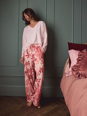 Next Пижама 'Kew' в Ярко-розовый: спереди