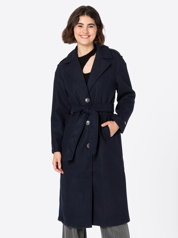 Manteau mi-saison 'EMMA' ONLY en bleu : devant