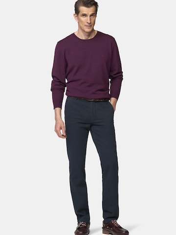 Regular Pantalon chino 'Bonn 2-3615' MEYER en bleu
