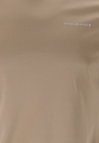 ENDURANCE Performance Shirt 'Dipose' in Brown