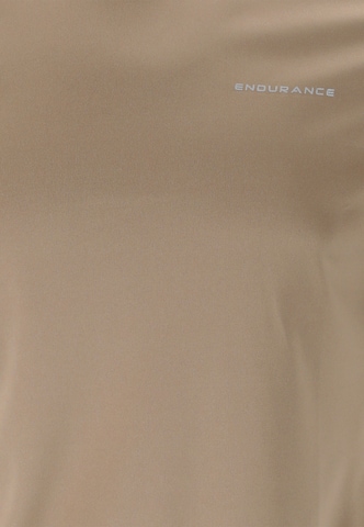 ENDURANCE Performance Shirt 'Dipose' in Brown