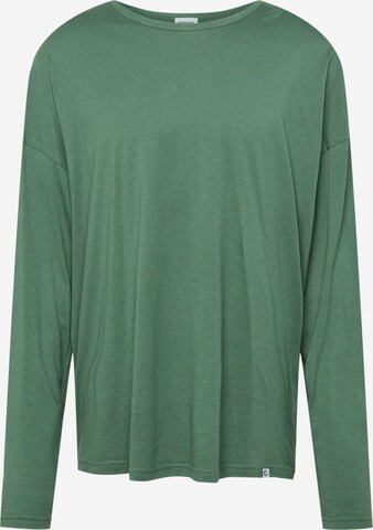 ABOUT YOU x Benny Cristo T-shirt 'Devin' i grön: framsida