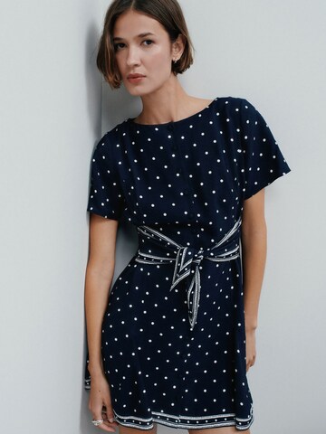 Next Платье-рубашка в Синий