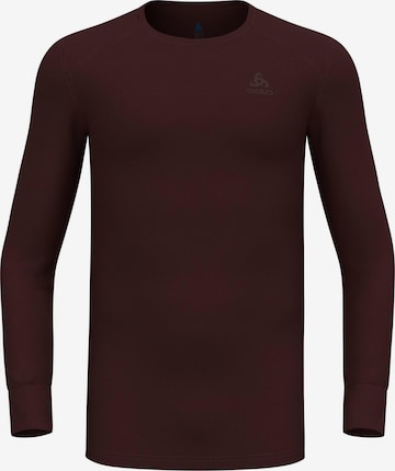 ODLO Base Layer 'ACTIVE WARM' in Rot: Vorderseite
