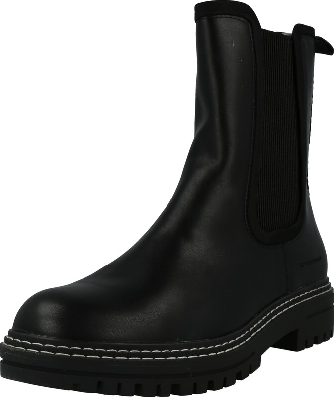 TOM TAILOR Chelsea Boots in Schwarz RN7503 TOM TAILOR Chelsea Boots in Schwarz RN7503