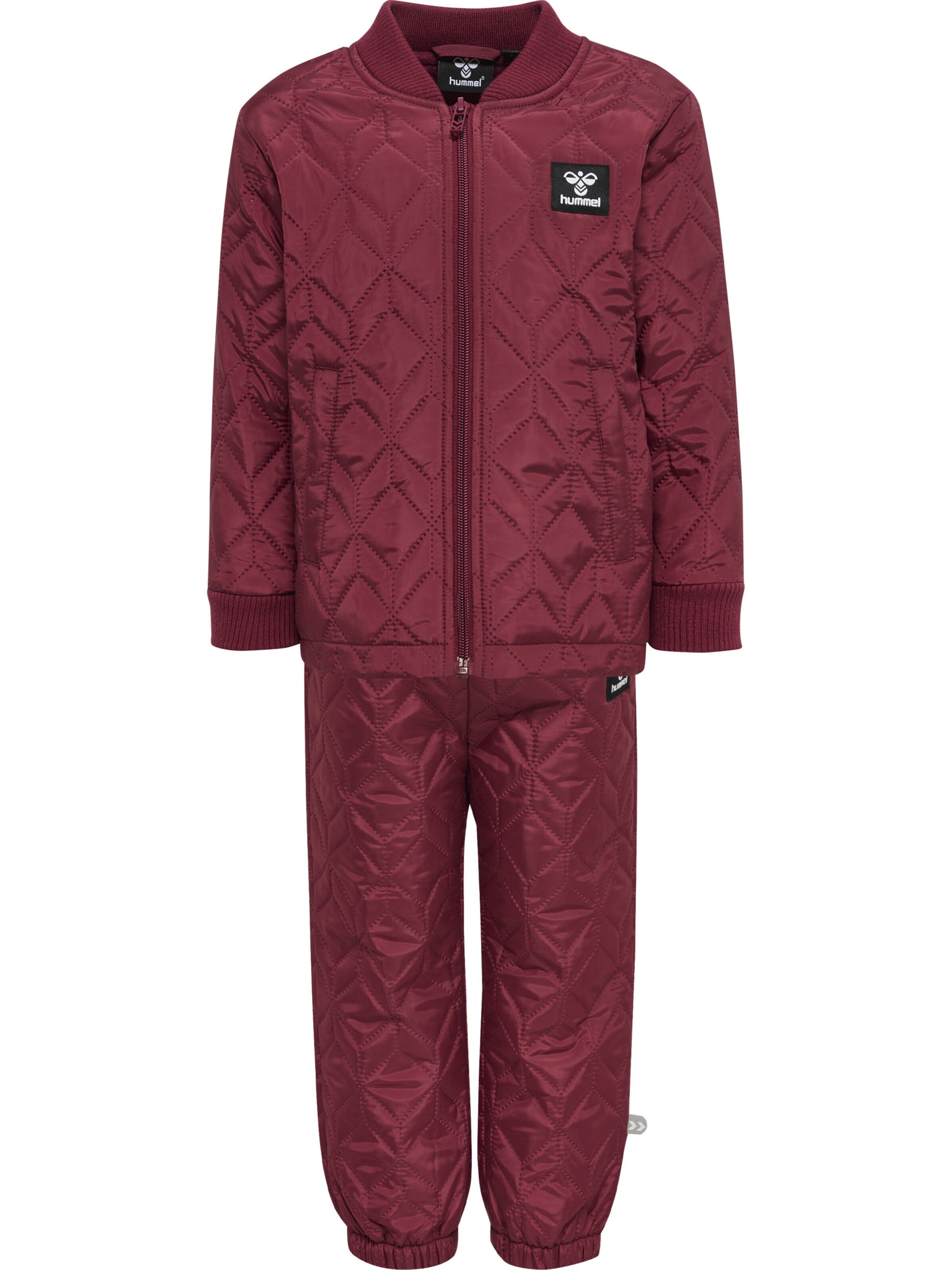 Hummel Joggingpak in Roze: voorkant