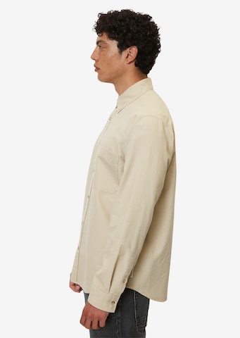 Regular fit Camicia di Marc O'Polo in beige
