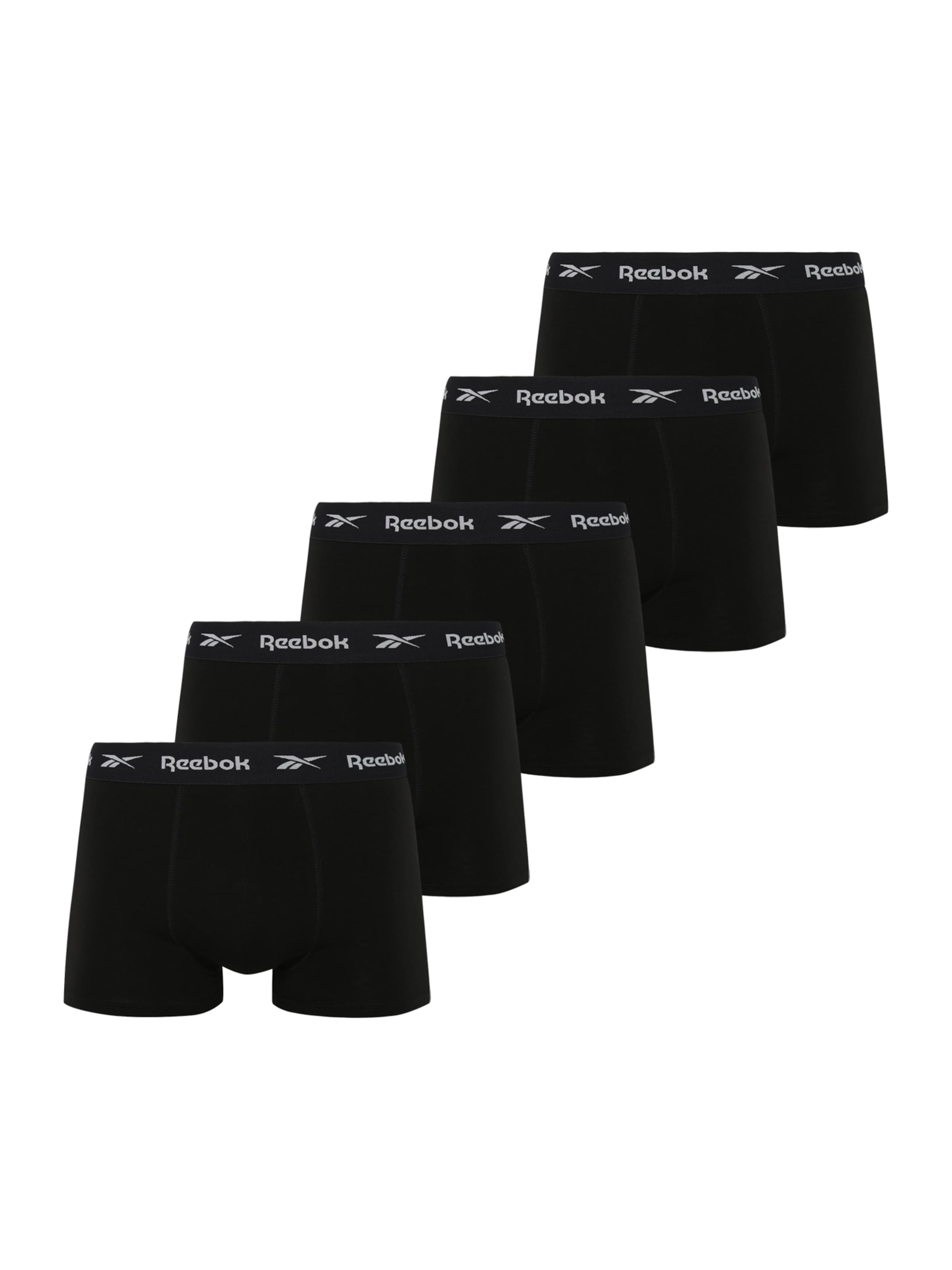 Reebok Boxershorts in Schwarz: Vorderseite