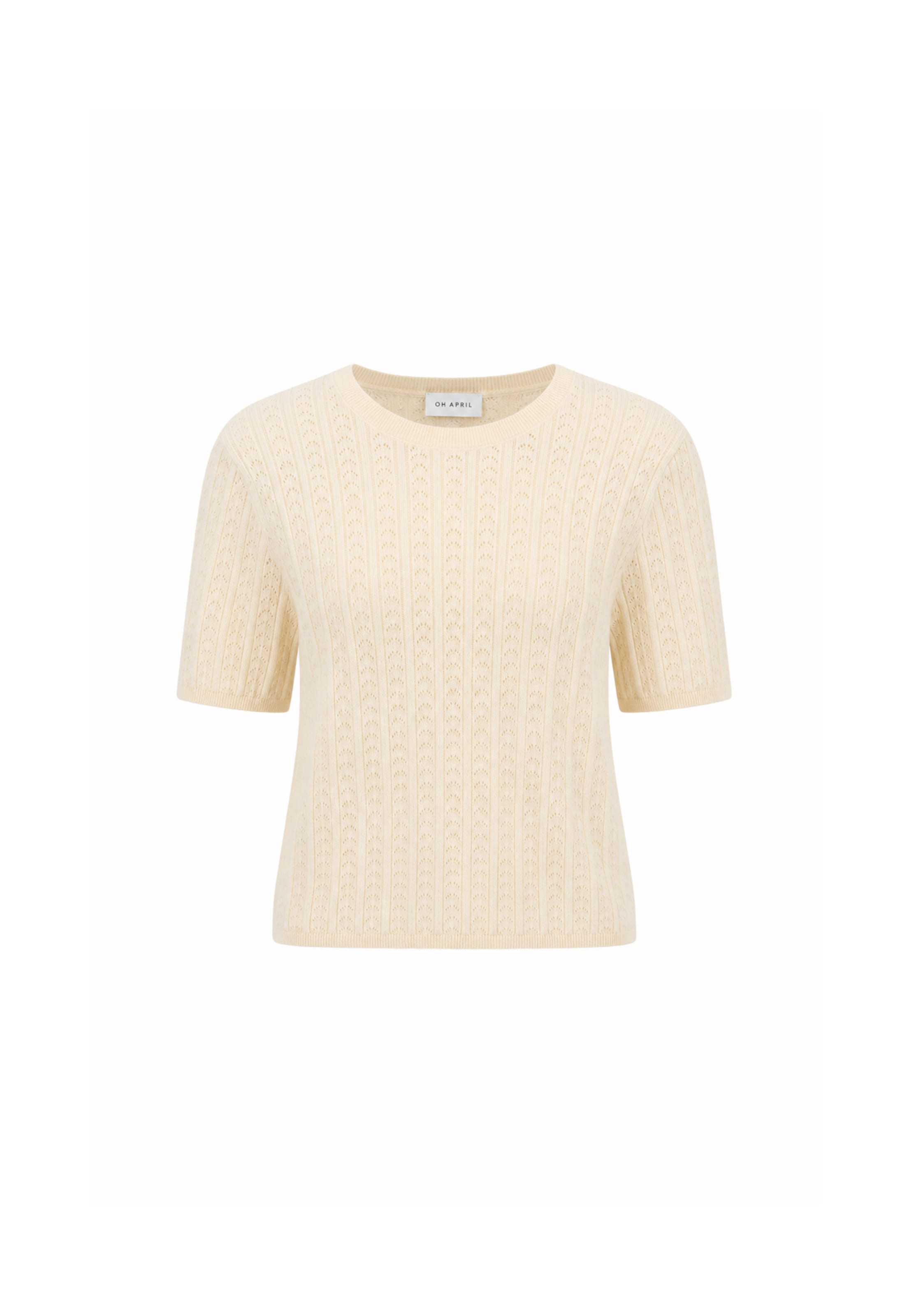 OH APRIL - Pullover 'Amora' em branco: frente