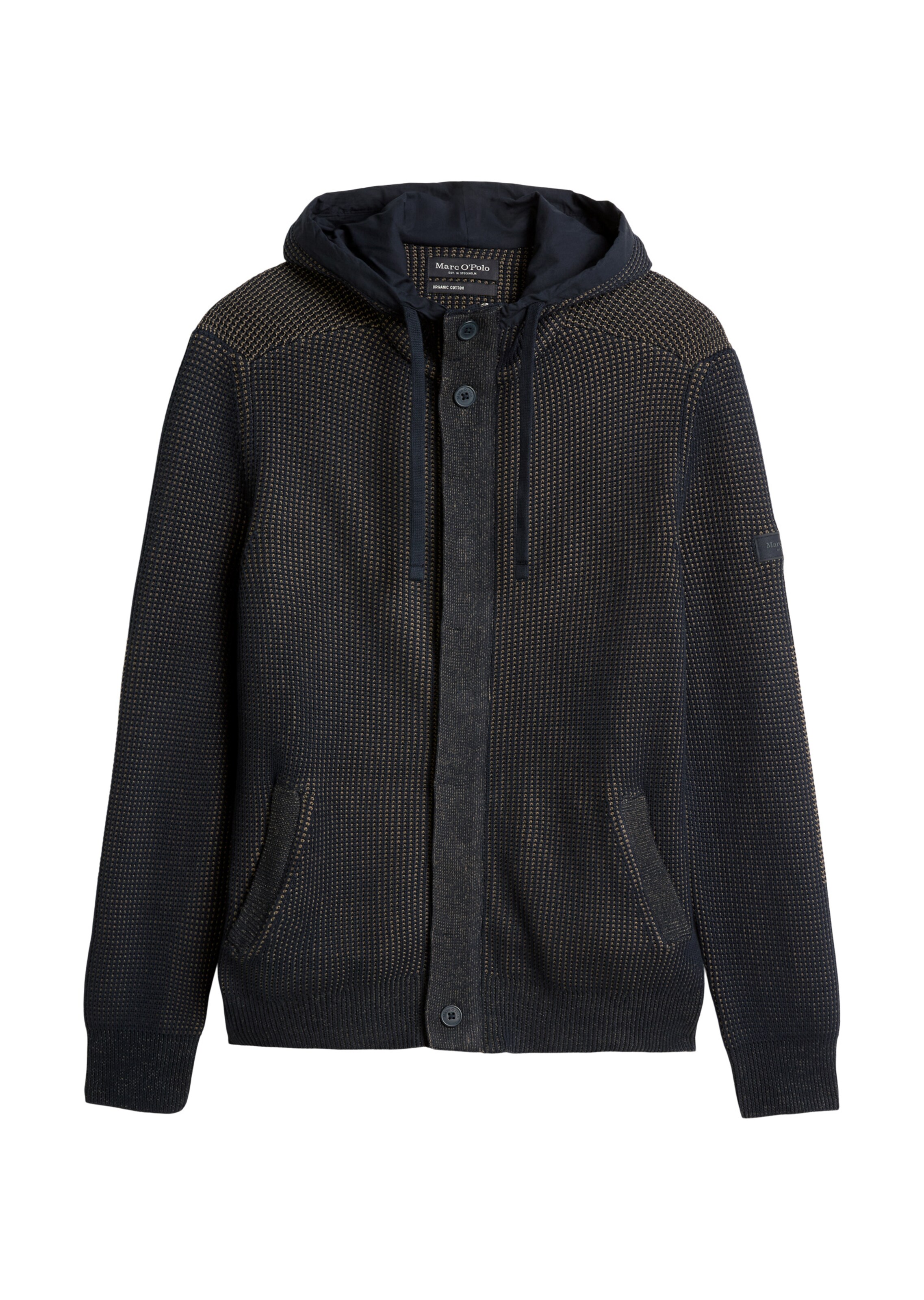 Marc O'Polo Knit cardigan in Blue: front