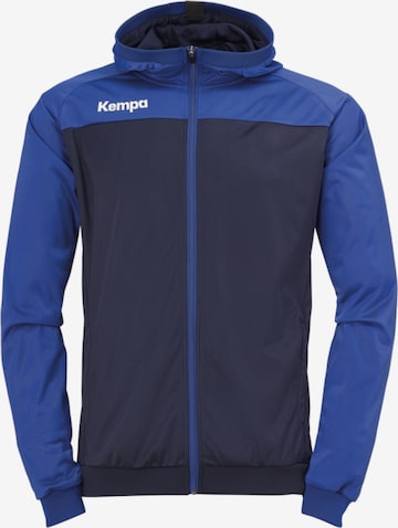 KEMPA Athletic Jacket in Blue: front