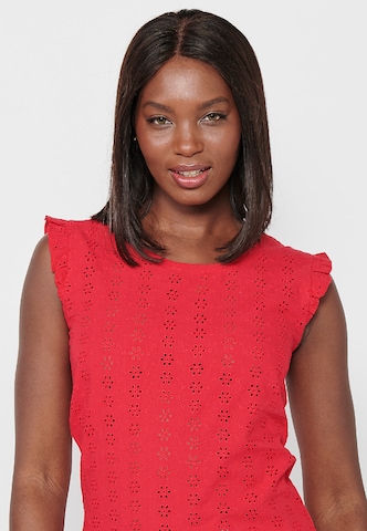 KOROSHI Top in Red