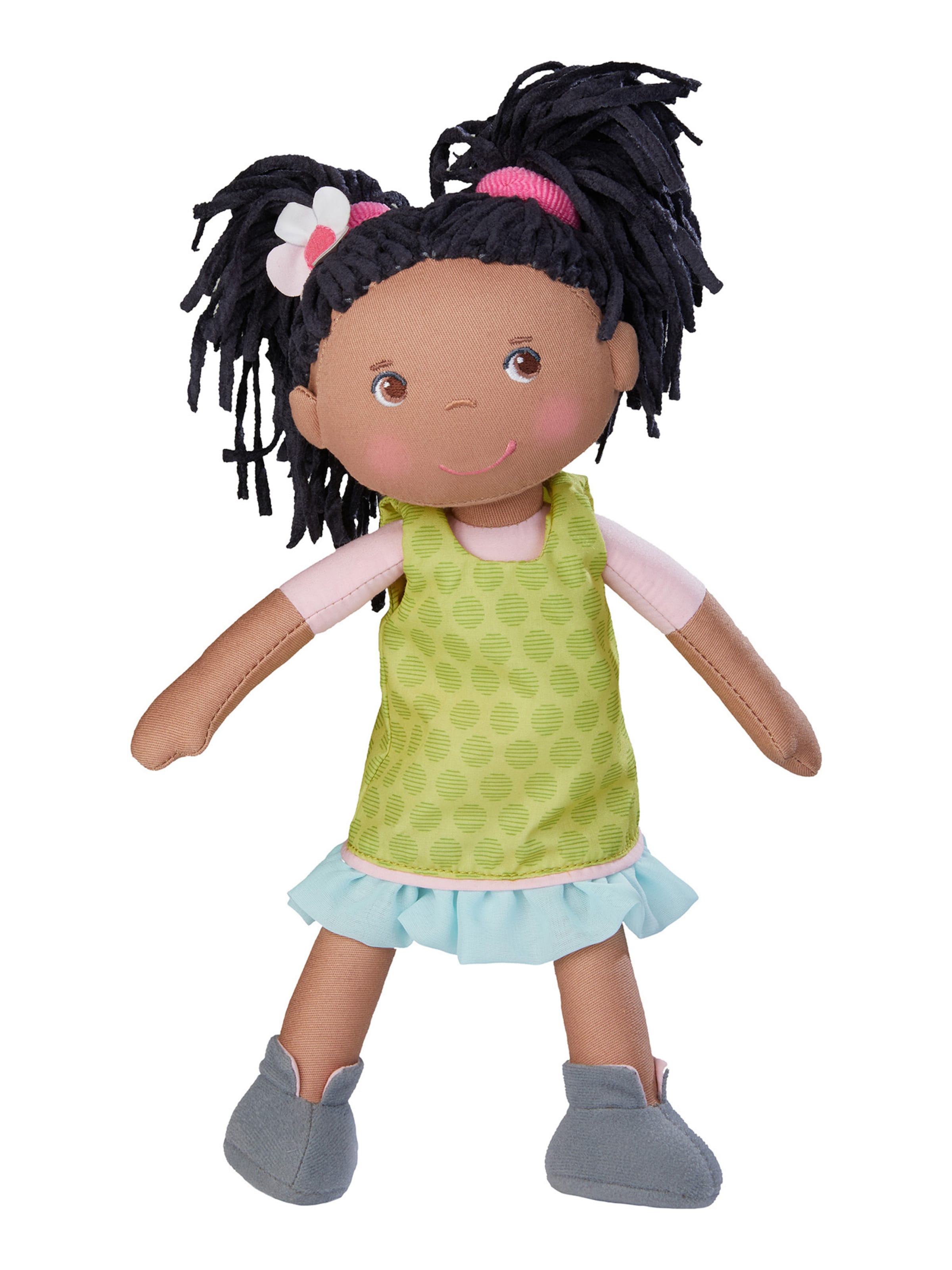 HABA Stuffed animals 'Puppe Cari' in Mixed colors: front