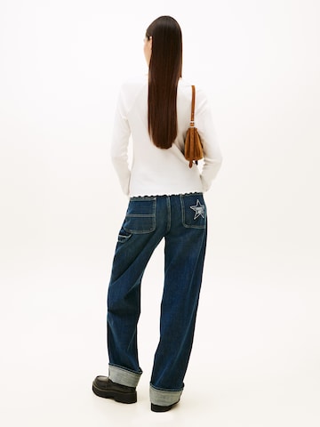 Tommy Jeans Tričko - Béžová