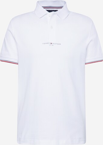 TOMMY HILFIGER T-shirt i vit: framsida