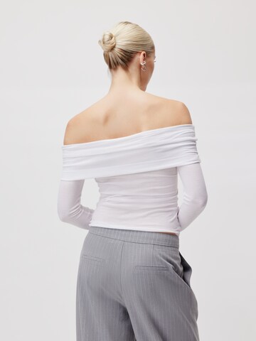 T-shirt 'Desiree' LeGer by Lena Gercke en blanc