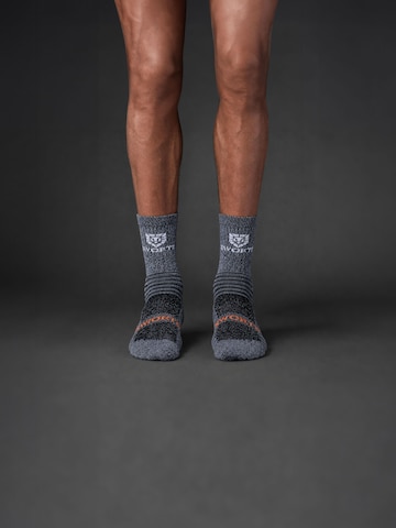 SWORTS Athletic Socks 'CUSHION' in Grey: front