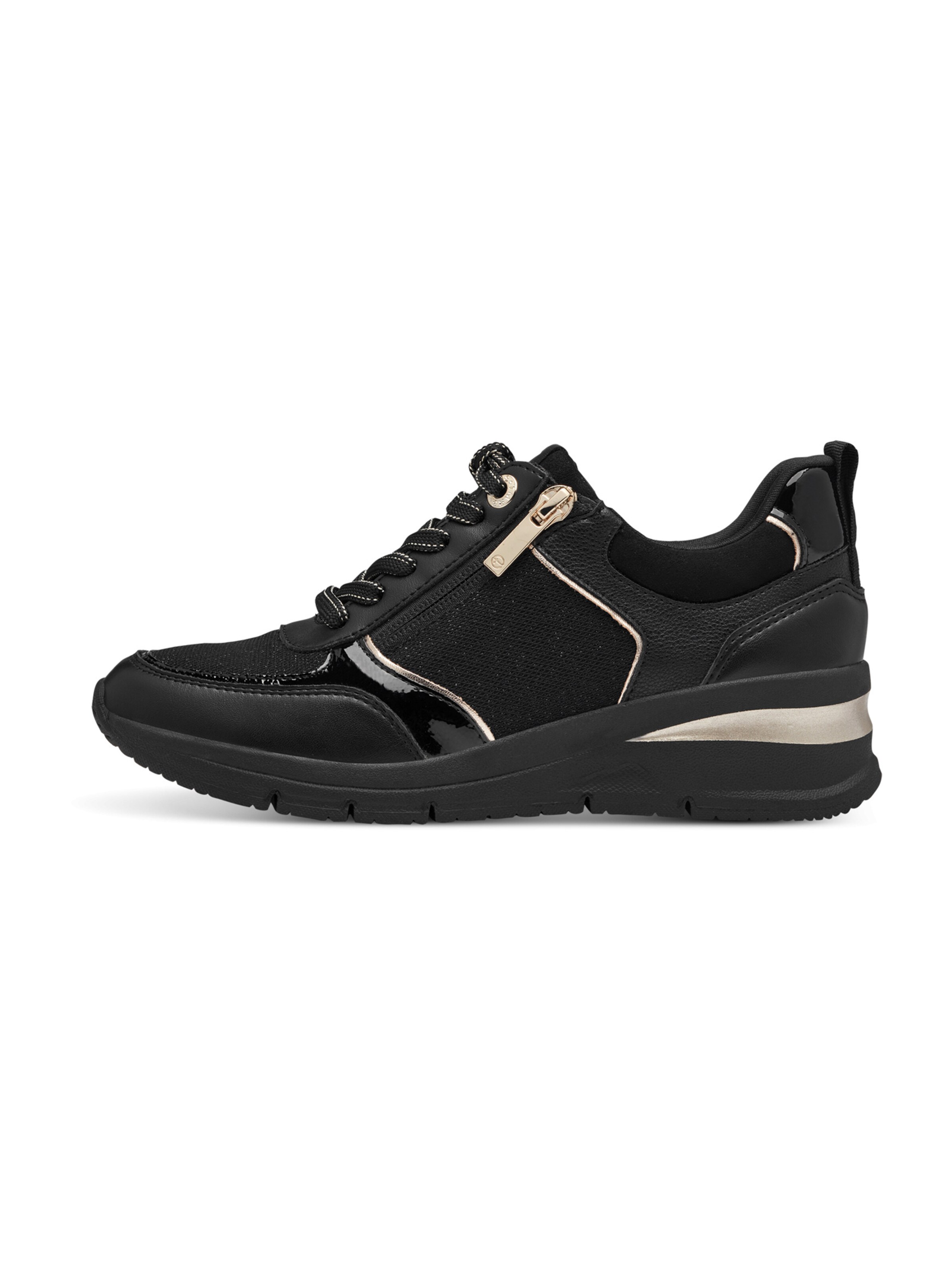 Tamaris Platform trainers in Black