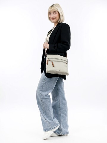 Borsa a tracolla di Emily & Noah in verde: frontale