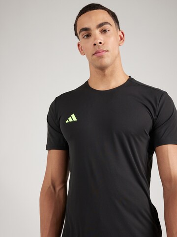 ADIDAS PERFORMANCE Functioneel shirt 'Adizero Essentials' in Zwart